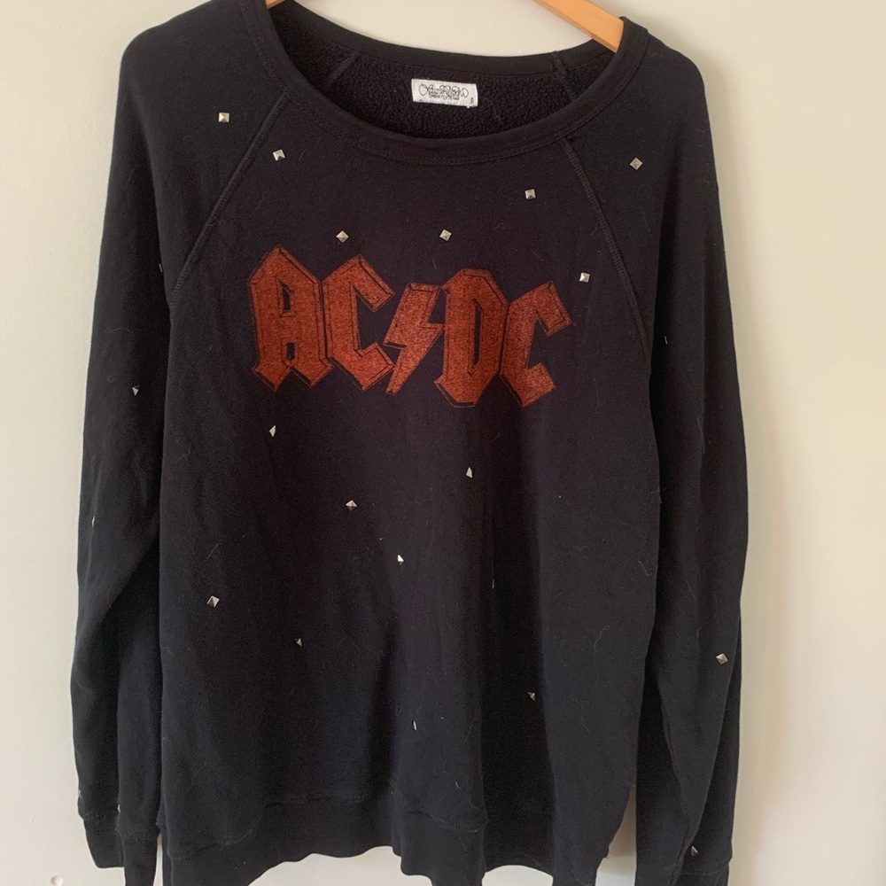 Lauren Moshi AC/DC Money Talks Crewneck size Large